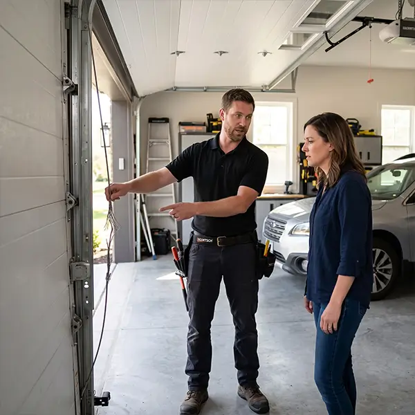 Aircraft-grade wire restorations and garage door cable repair in Rosenberg Texas