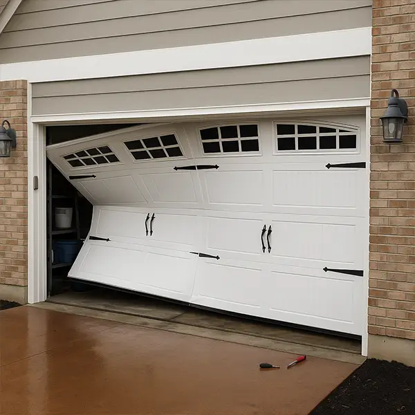 Heavy-duty cable and off-track realignment service in Rosenberg Texas