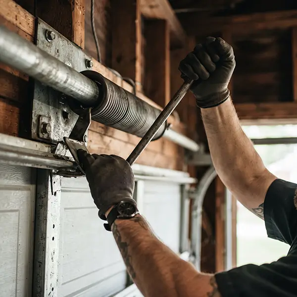 Counterweight spring tension balancing in Rosenberg Texas