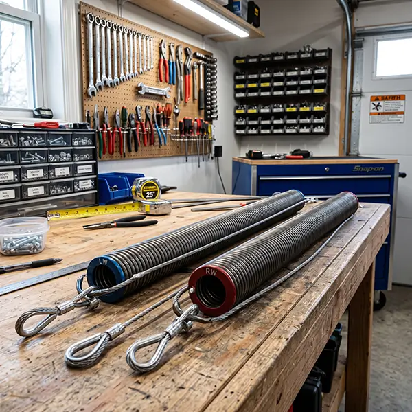 Heavy-duty tension assemblies and garage door parts in Rosenberg Texas